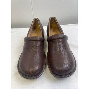 Bass Sheen Women's Brown Clogs/ Shoes Size 7.5  SKU 2972